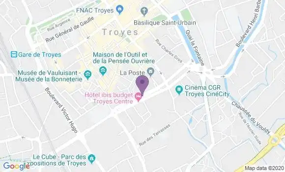 Localisation Mtre Pouguet Laurent