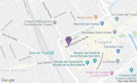 Localisation Mtre Thierry Viviane