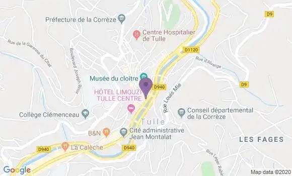 Localisation Mtre Freyssinet Julien