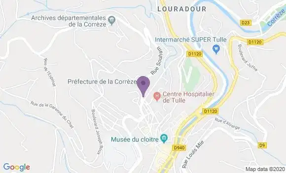 Localisation Mtre Labrousse Michel