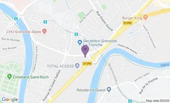 Localisation Mtre Bally Muriel