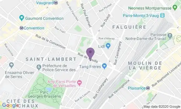 Localisation Mtre Barnier Bernier d