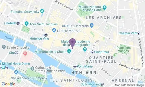 Localisation Mtre Baranes Baldocchi Christel