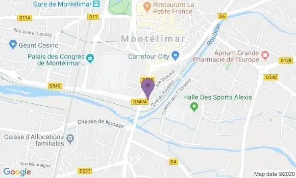 Localisation Mtre Burille David