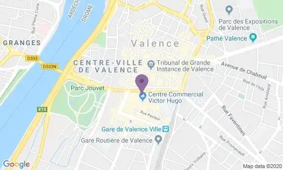 Localisation Mtre Castori Françoise