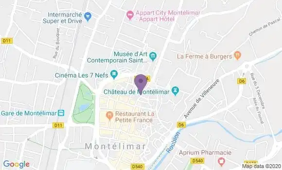 Localisation Mtre Chateau Romaric