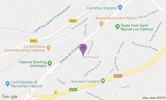 Localisation Mtre Daloz Ludovic