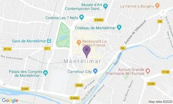Localisation Mtre Flandin Edith