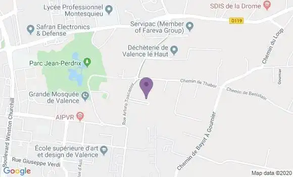 Localisation Mtre Girard Fabrice