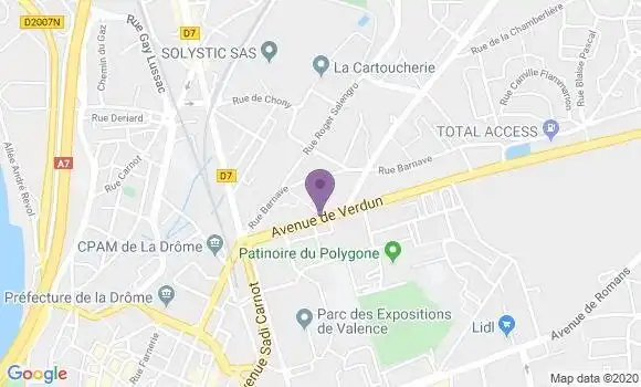 Localisation Mtre Le Chêne Christophe