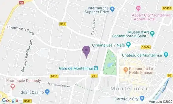 Localisation Mtre Maurel Olivier
