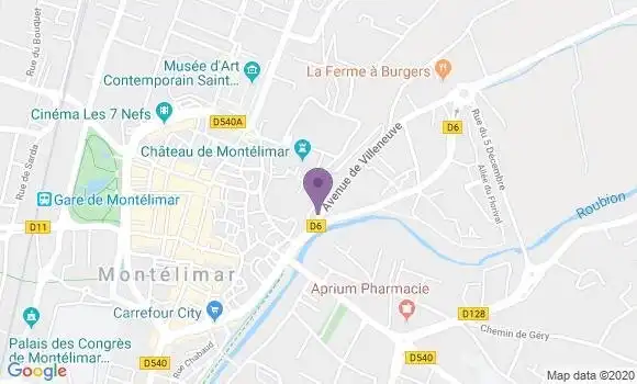 Localisation Mtre Pirollo Isabelle