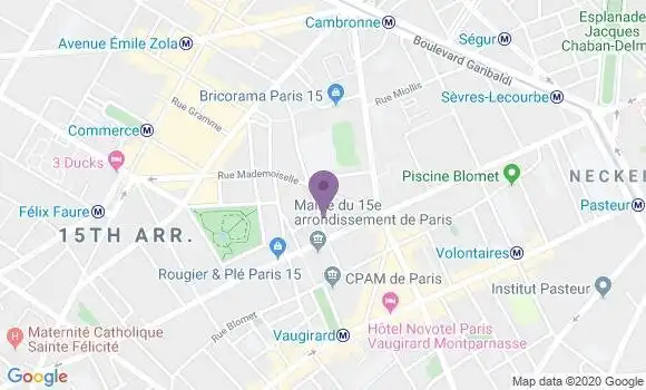 Localisation Mtre Decler René