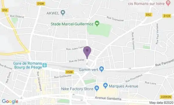 Localisation Mtre Rivoire Jean