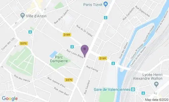 Localisation Mtre Frere Gregory