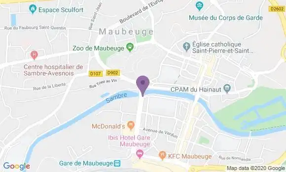 Localisation Mtre Gilliard Olivier
