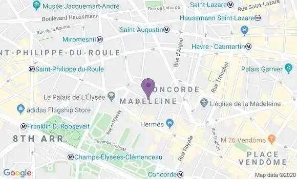 Localisation Mtre Battini Anne