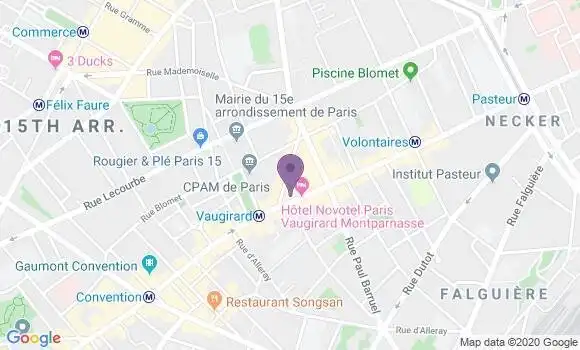 Localisation Mtre Baucomont Michel