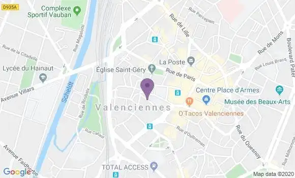 Localisation Mtre Olivier Denis Blandine