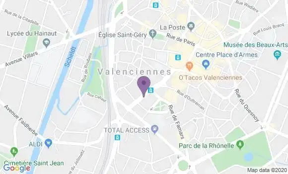 Localisation Mtre Sobczak Claudine
