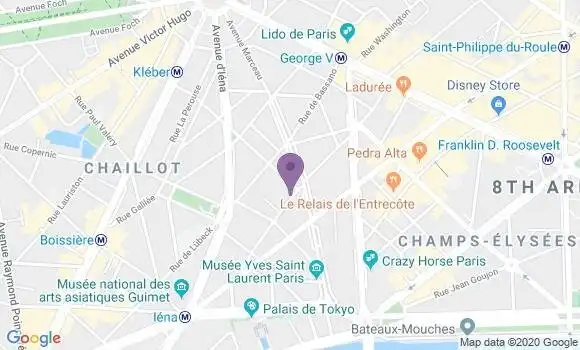 Localisation Mtre Bauer Camille