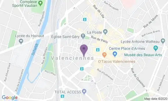 Localisation Mtre Vicentini Karine