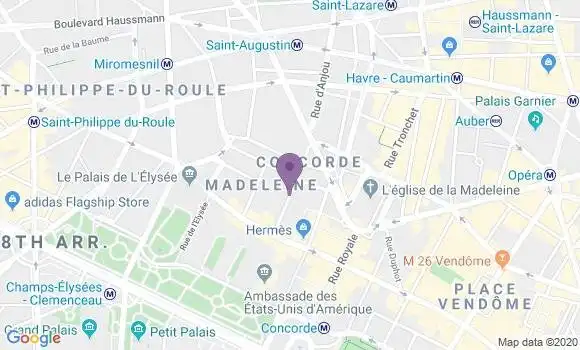 Localisation Mtre Bayle Philippe