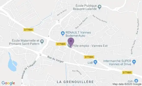 Localisation Mtre Guedon Martine