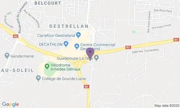 Localisation Mtre Beaubois Chantal