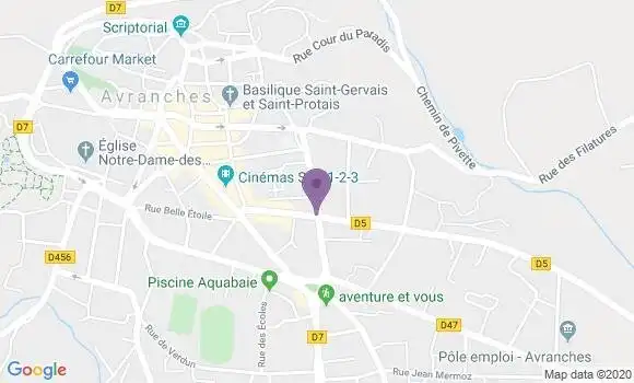Localisation Mtre Fauchon Martine