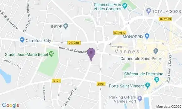 Localisation Mtre Morvant Jean