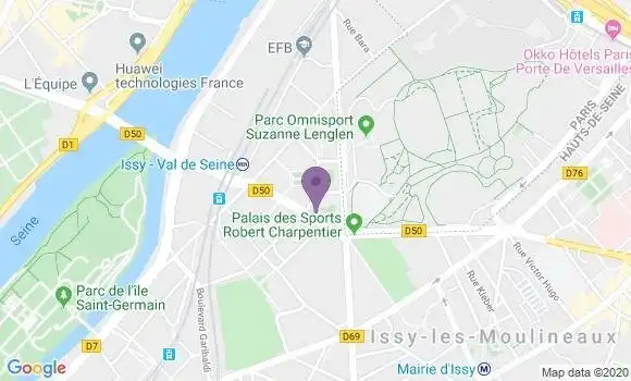 Localisation Mtre Beaujard Jack