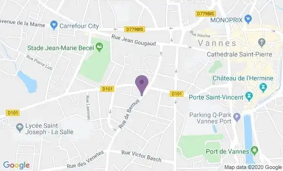 Localisation Mtre Rabiller Delphine