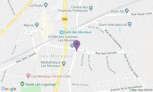 Localisation Mtre Antoine Jean Pierre