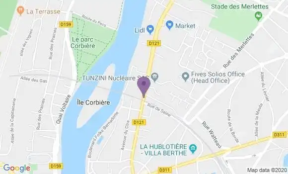 Localisation Mtre Arnulf Karine