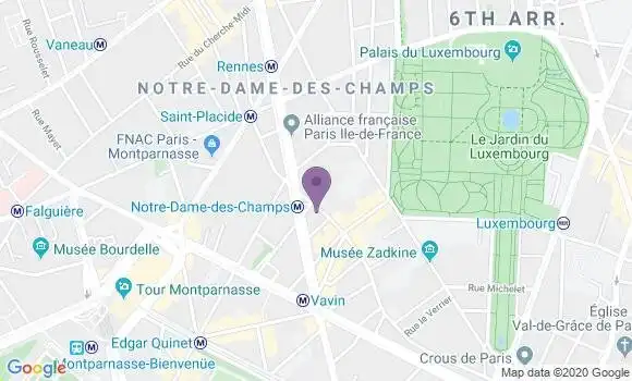 Localisation Mtre Bedossa Laurence