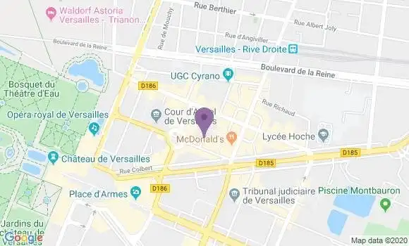 Localisation Mtre Baranger Nicolas