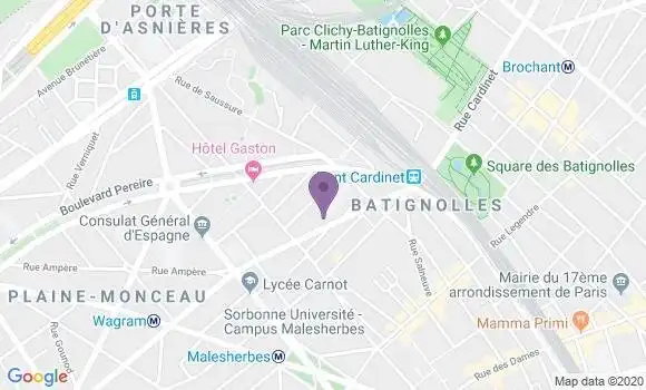 Localisation Mtre Beer Francis