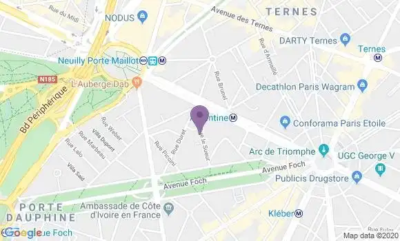 Localisation Mtre Begin Stéphane