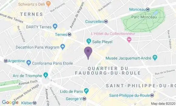 Localisation Mtre Behaghel Cyrille