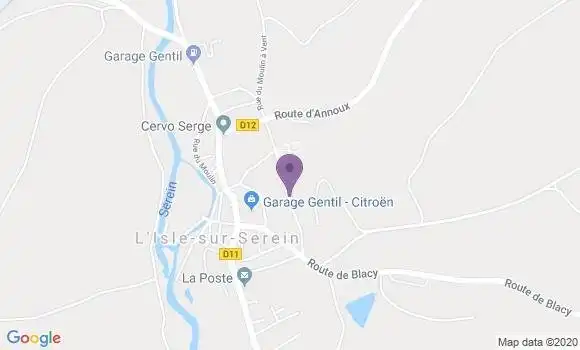Localisation Mtre Behar Caroline