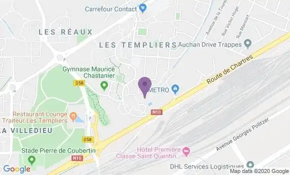 Localisation Mtre Bethune Skrzynski Christiane