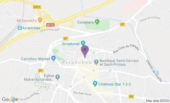 Localisation Mtre Le Prieur Christine