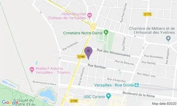 Localisation Mtre Cormary Sophie