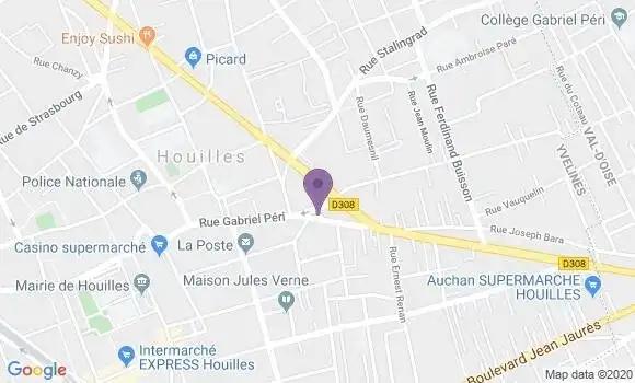 Localisation Mtre Crichton Muriel