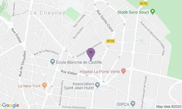 Localisation Mtre Delaunay Mamand Jeanie