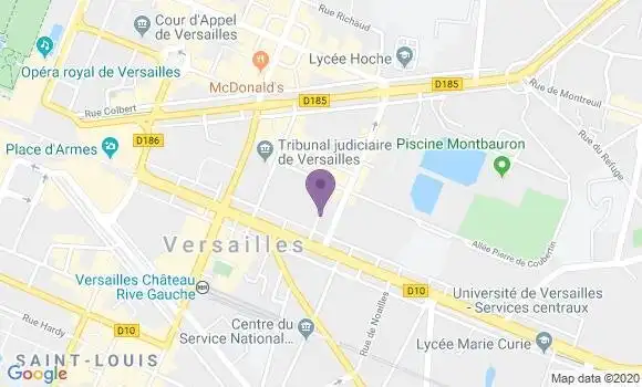 Localisation Mtre Dervieux Michelle