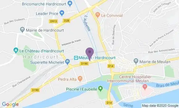 Localisation Mtre Deslandes Daisy
