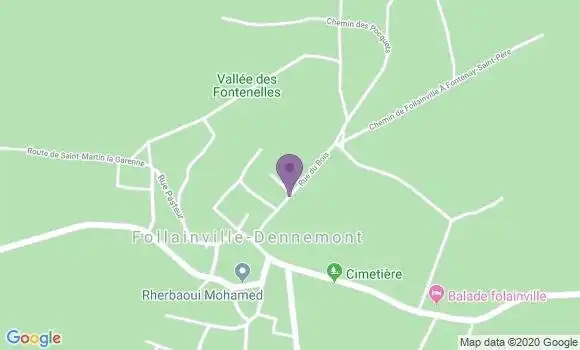 Localisation Mtre Espinal Anne