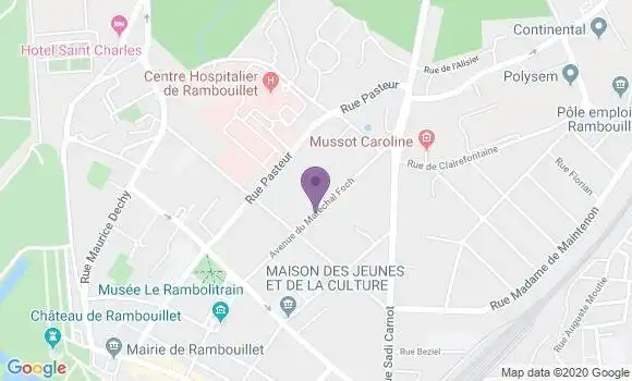 Localisation Mtre Glorian Amélie